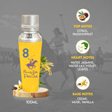 Beverly Hills Polo Club No. 8 Eau de Parfum for Women (100ml)