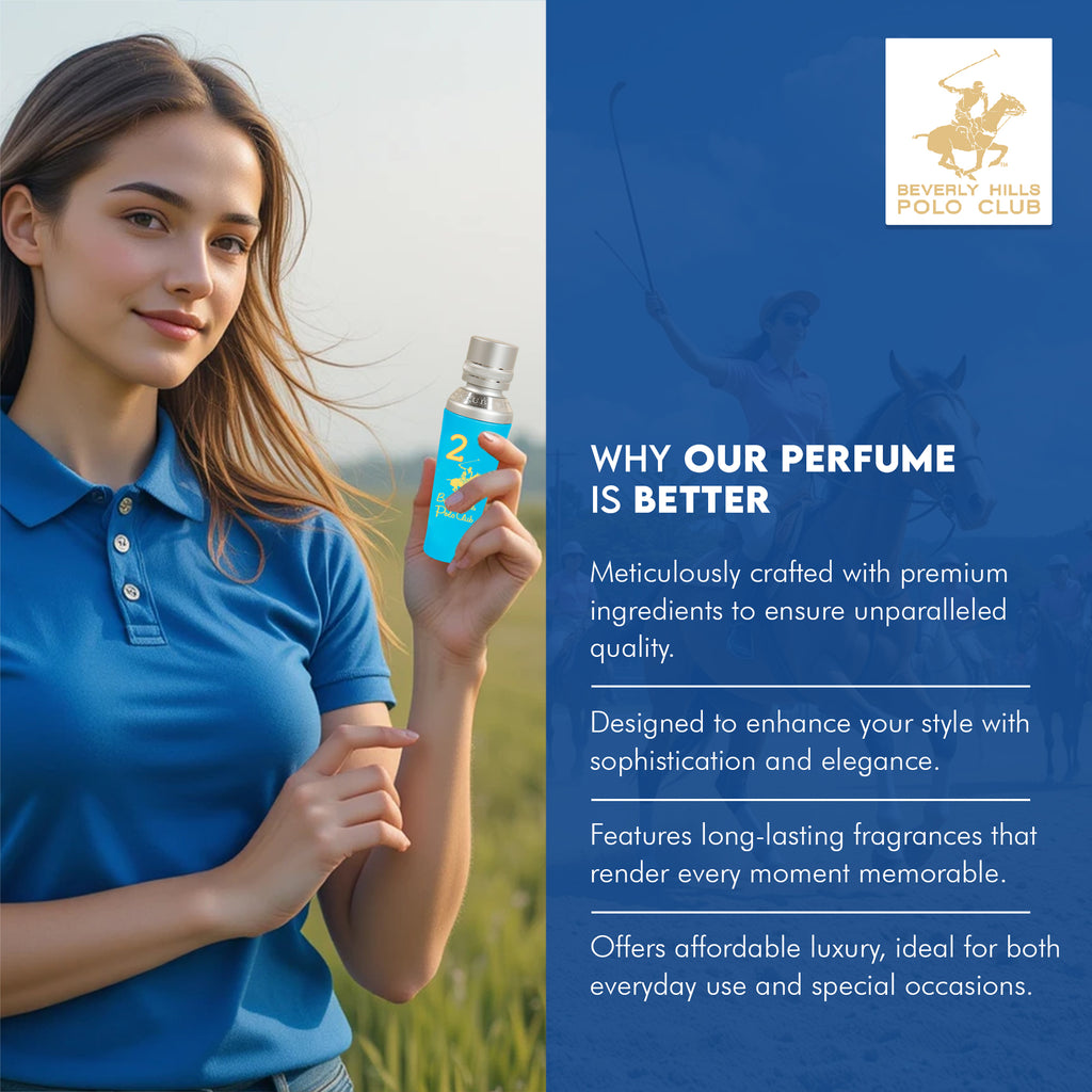 Beverly Hills Polo Club No. 2 Eau de Parfum for Women (100ml)