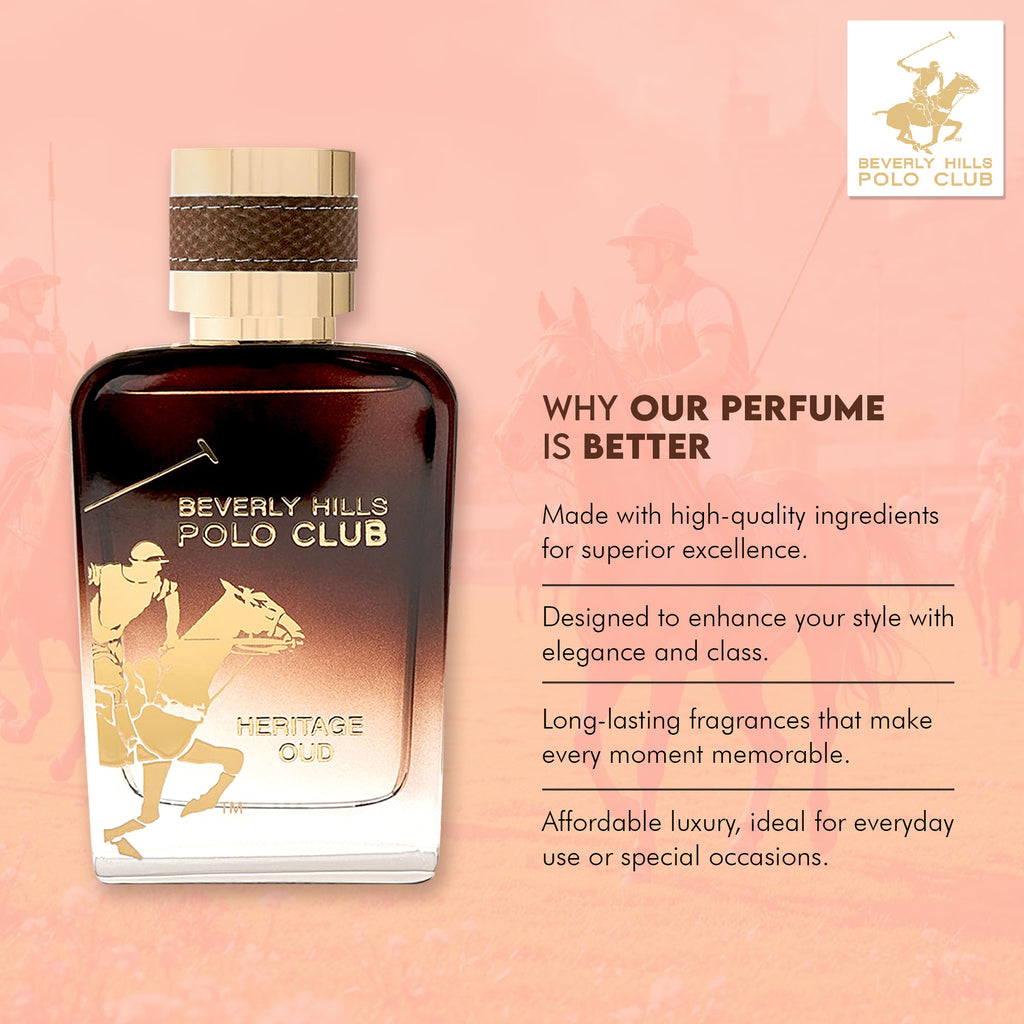 Beverly Hills Polo Club Prestige Pour Homme Heritage Eau de Parfum (100ml)