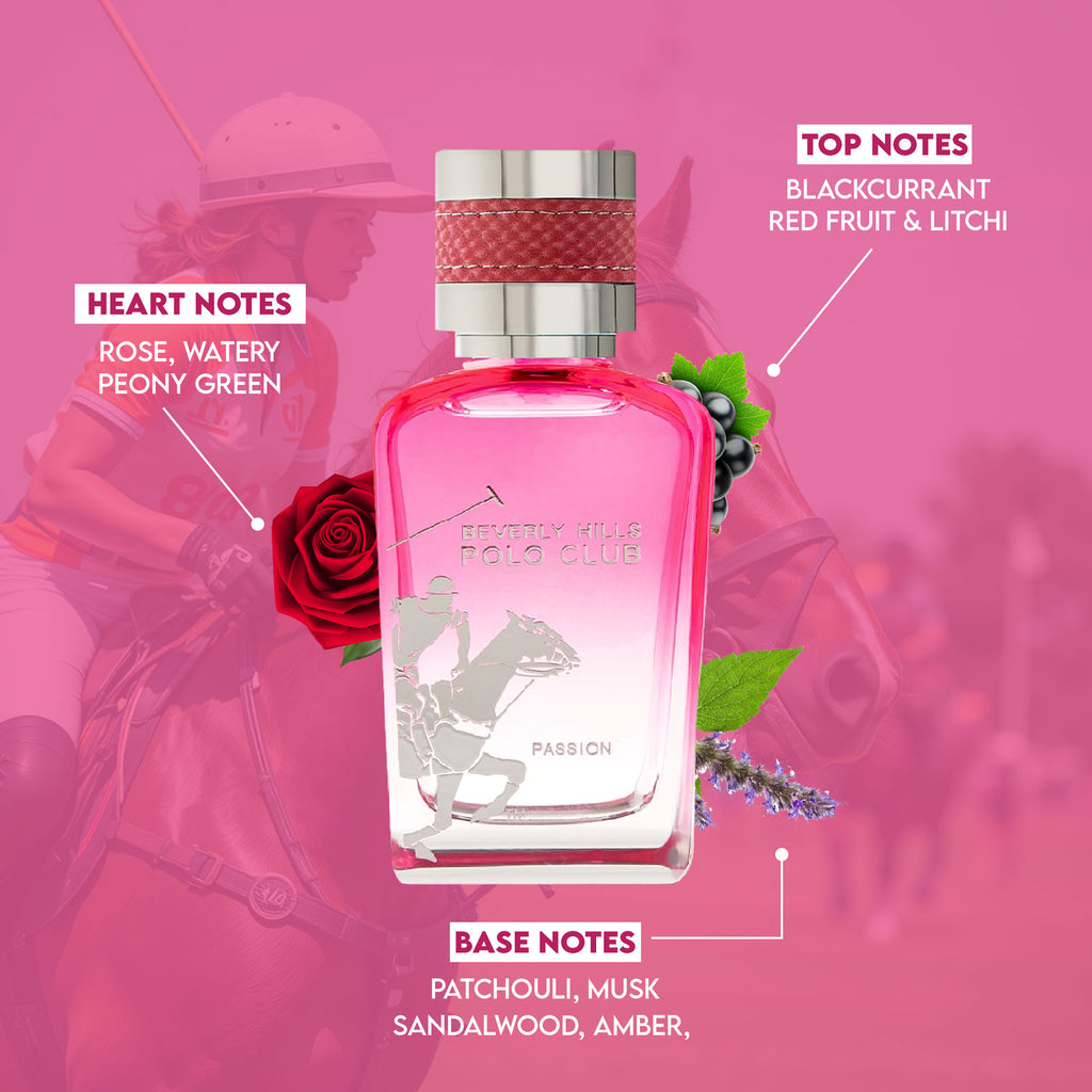 Beverly Hills Polo Club Prestige Pour Femme Passion Eau de Parfum (100ml)