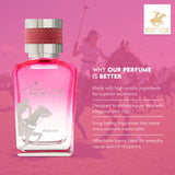 Beverly Hills Polo Club Prestige Pour Femme Passion Eau de Parfum (100ml)