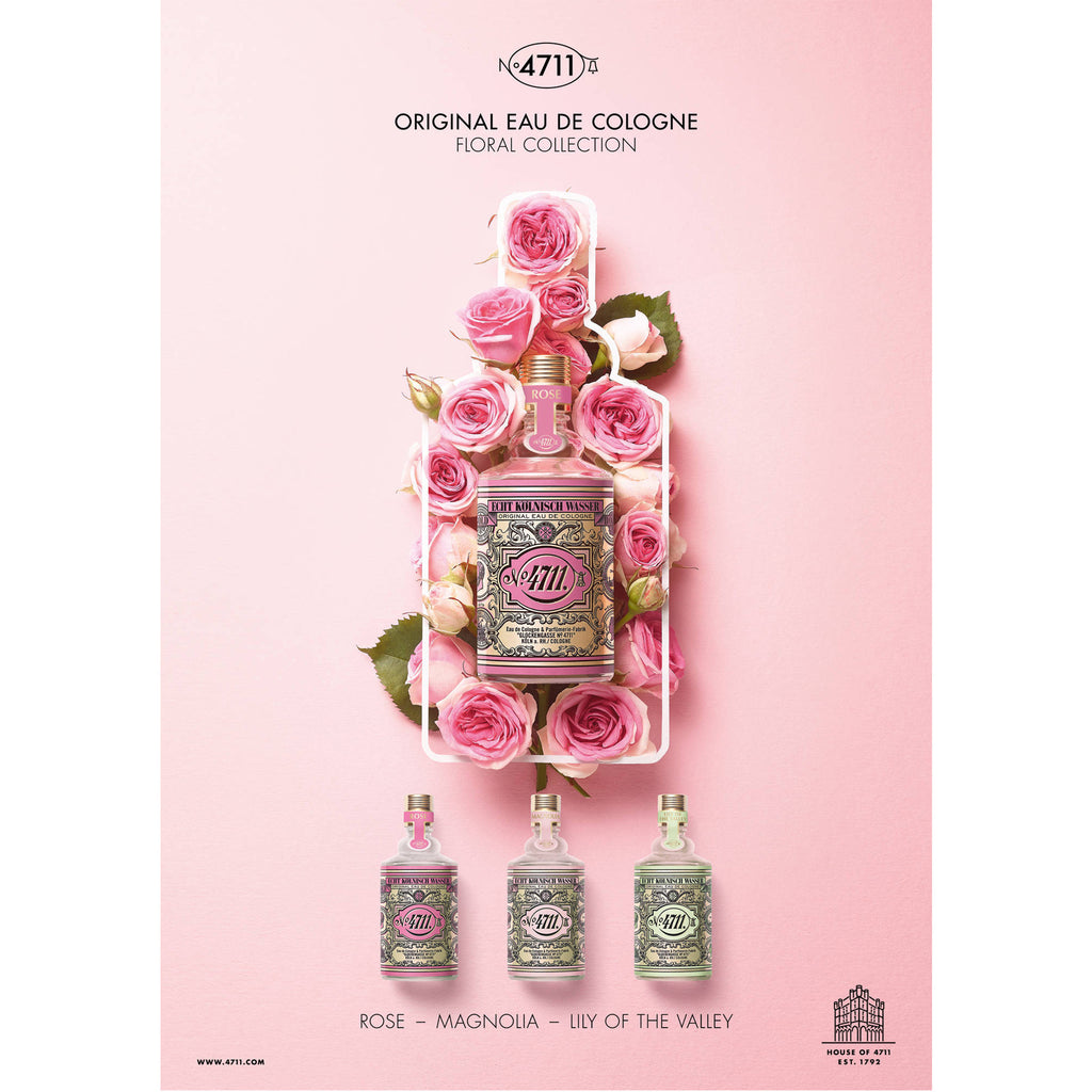 4711 Floral Collection Rose Eau de Cologne 100ml