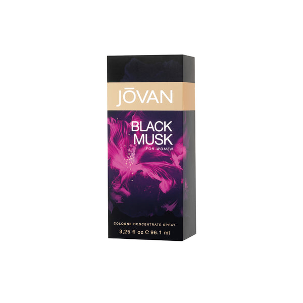 Jovan Black Musk Eau de Cologne Concentrate Spray 96ml – BEAUTY