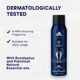 Adidas UEFA Champions League Goal Deodorant Spray 96g