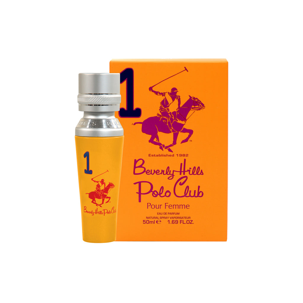 Beverly Hills Polo Club Pour Femme No.1 Eau De Parfum for Women 50ml
