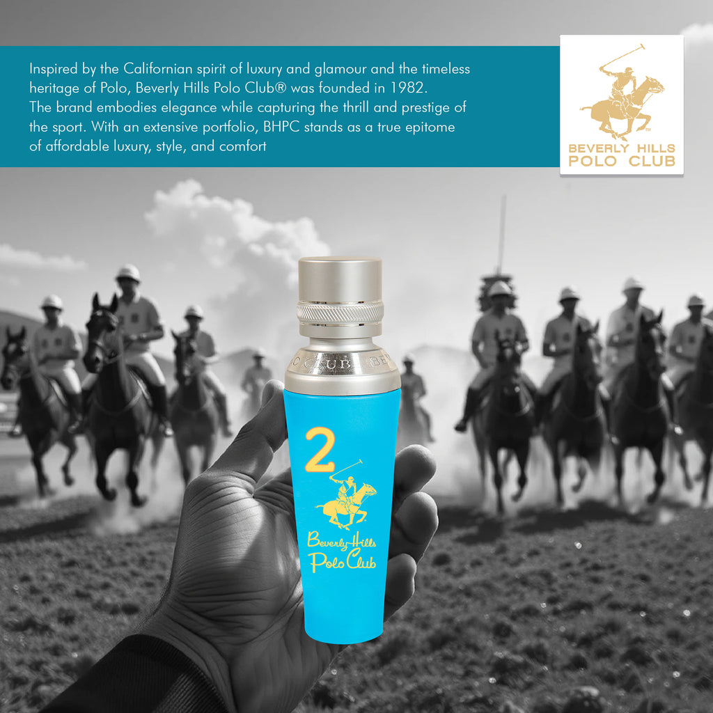 Beverly Hills Polo Club Pour Femme No.2 Eau De Parfum for Women 50ml