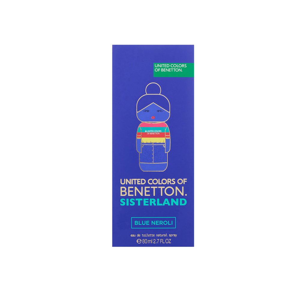 United Colors of Benetton Sisterland Blue Neroli Eau de Toilette 80ml
