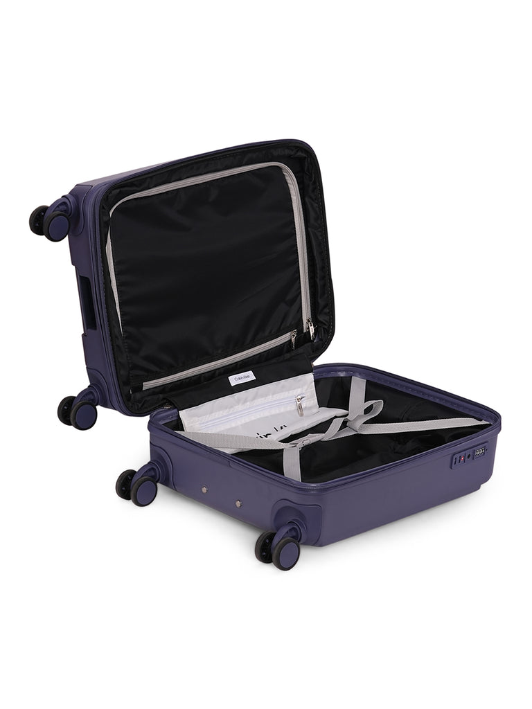 Calvin Klein Bleeker Street Night Shadow Blue Hard 20" Cabin Luggage