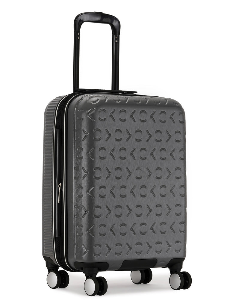 Calvin Klein Fly Control Charcaol Hard 20" Cabin Luggage