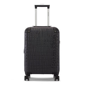 CALVIN KLEIN HYPER LUXE Range Black Hard 22" Cabin Luggage