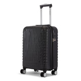 CALVIN KLEIN HYPER LUXE Range Black Hard 22" Cabin Luggage