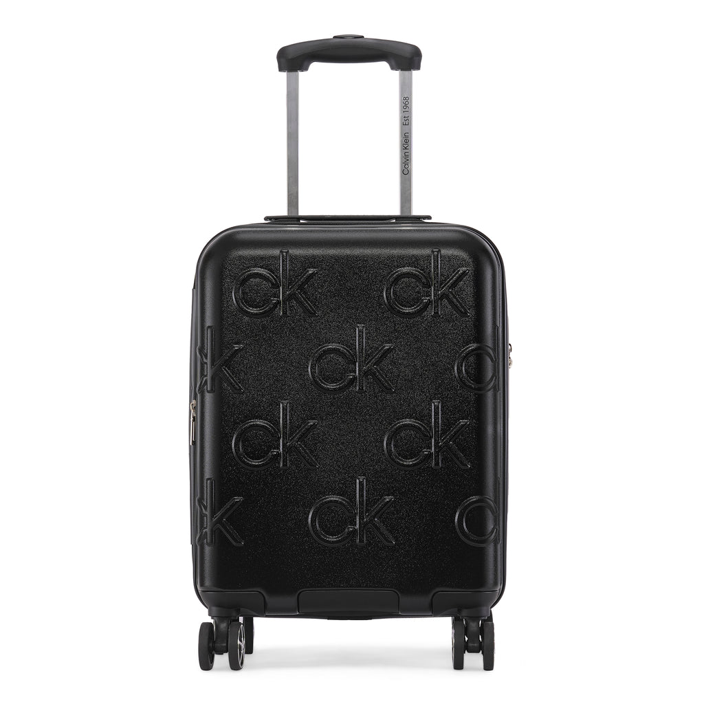 Calvin Klein INSIGNIA Range Black Hard 20" Cabin Luggage