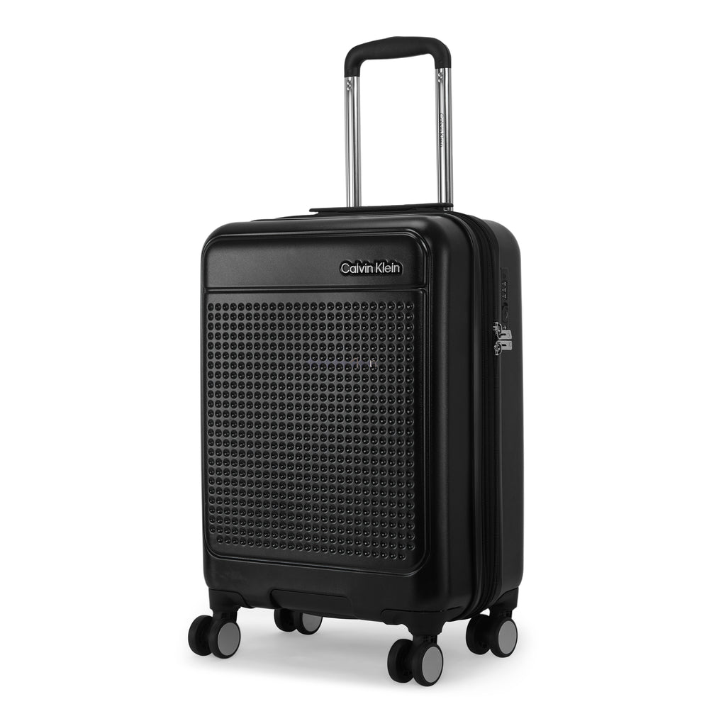CALVIN KLEIN IN STEREO Range Black Hard 22" Cabin Luggage