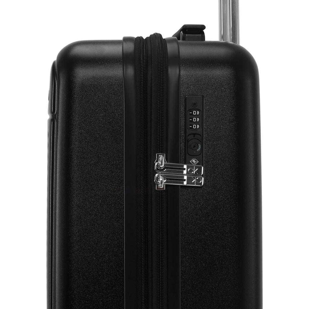 CALVIN KLEIN IN STEREO Range Black Hard 22" Cabin Luggage