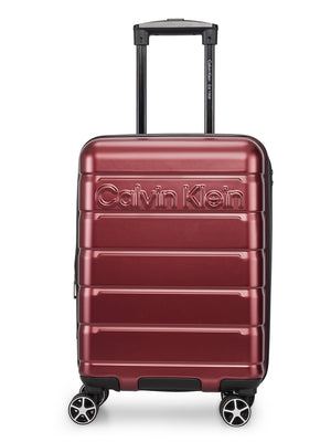 Calvin Klein RIDGE-LINE Range Pearlized Berry Hard 20" Cabin Luggage