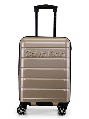 Calvin Klein RIDGE-LINE Range Pearlized Taupe Hard 20" Cabin Luggage