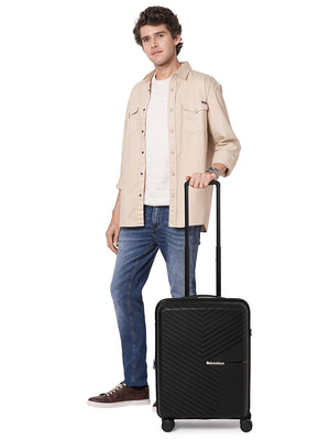 Calvin Klein Sustain 2.0 Black Hard 20" Cabin Luggage