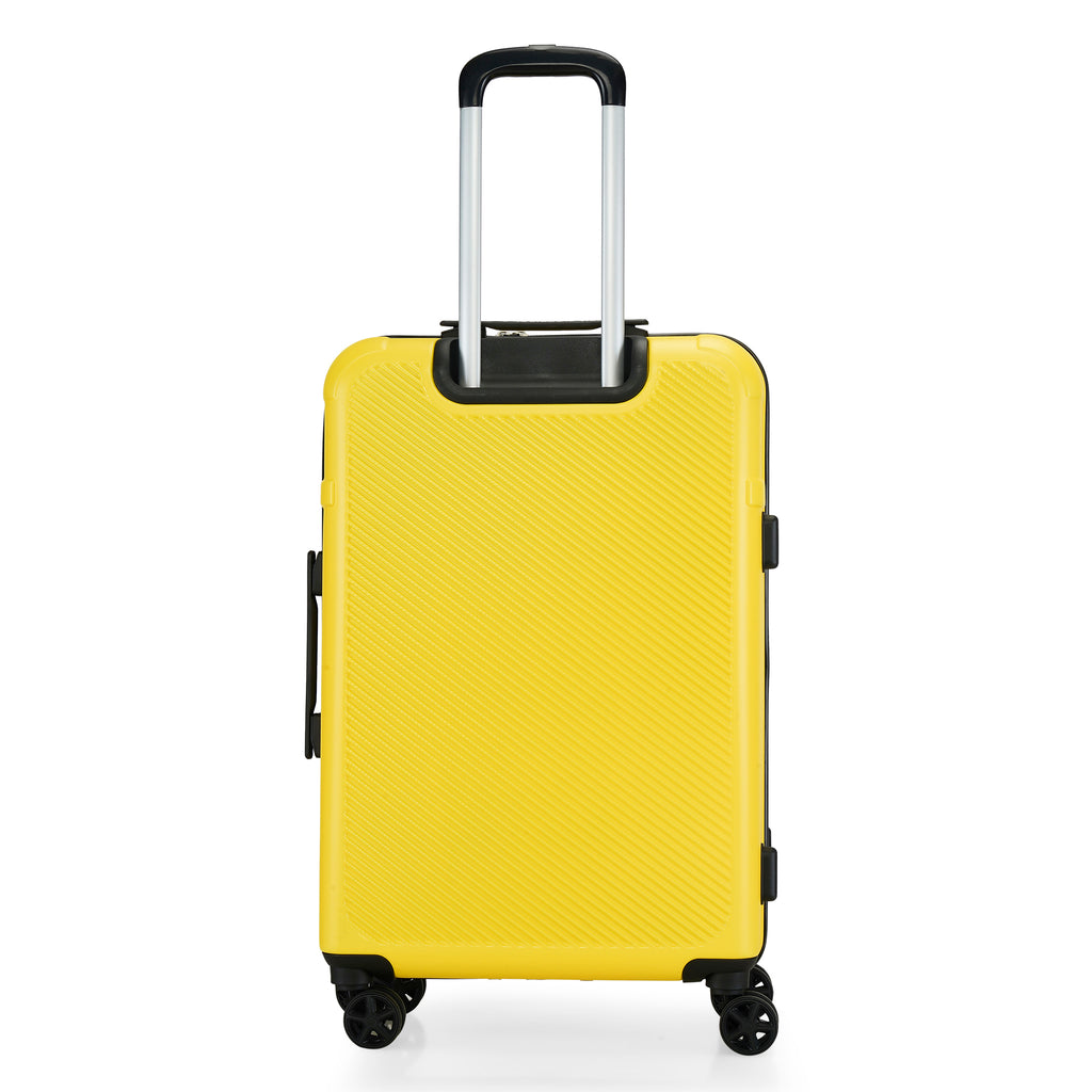 Calvin Klein EXPRESSION Range Safty Yellow Hard 24" Medium Luggage