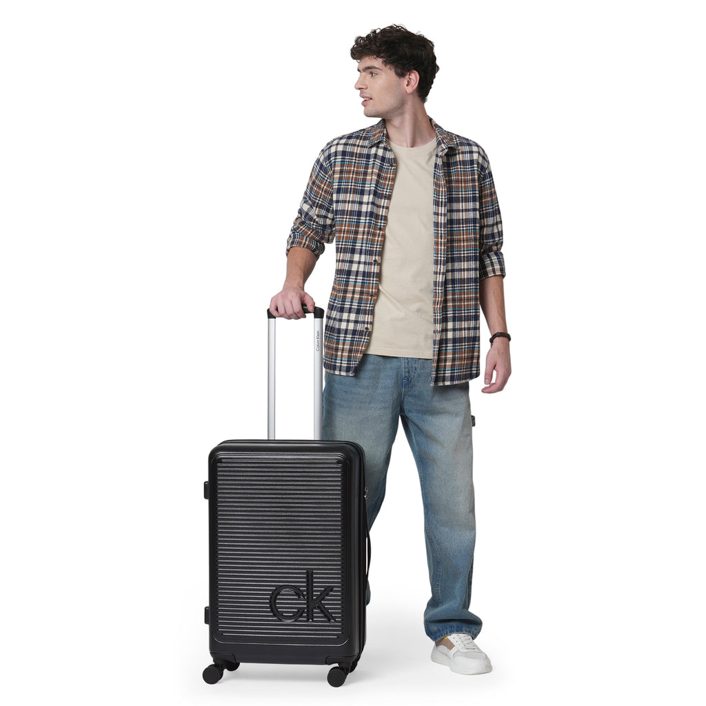 CALVIN KLEIN HORIZON Range Black Hard 26" Medium Luggage