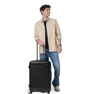 CALVIN KLEIN IN STEREO Range Black Hard 27" Medium Luggage