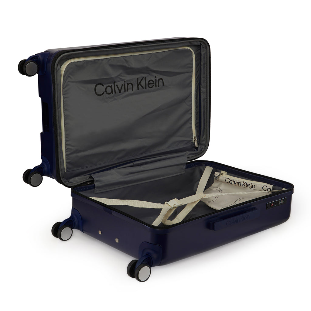 CALVIN KLEIN IN STEREO Range Midnight Navy Hard 27" Medium Luggage