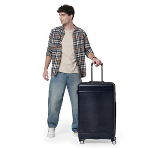 CALVIN KLEIN IN STEREO Range Midnight Navy Hard 31" Large Luggage