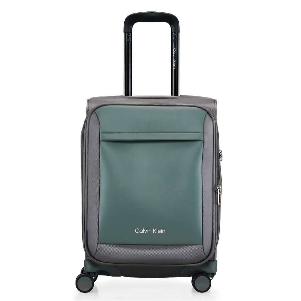 Calvin Klein ESCAPE Range Charcoal Soft 20" Cabin Luggage