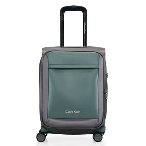 Calvin Klein ESCAPE Range Charcoal Soft 20" Cabin Luggage