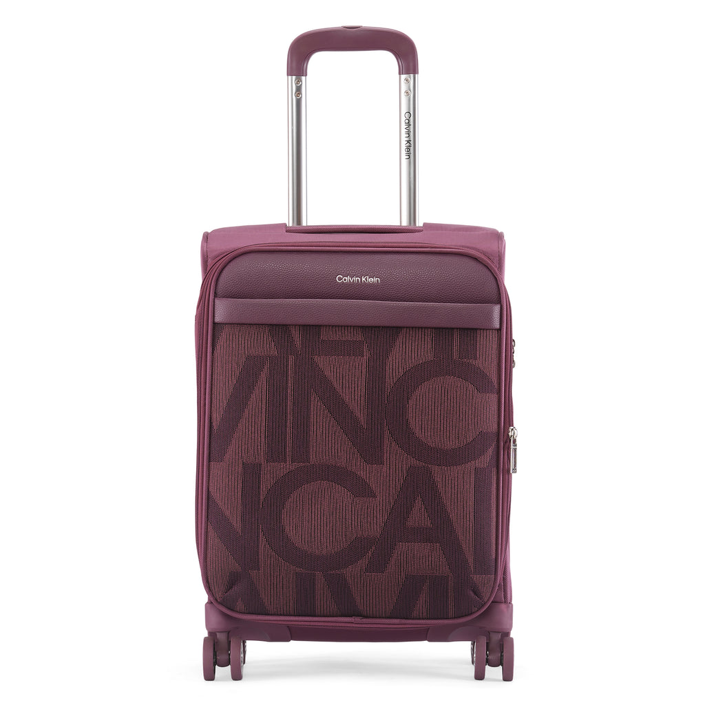 Calvin Klein GABRIANA Range Crushed Berry Soft 20" Cabin Luggage