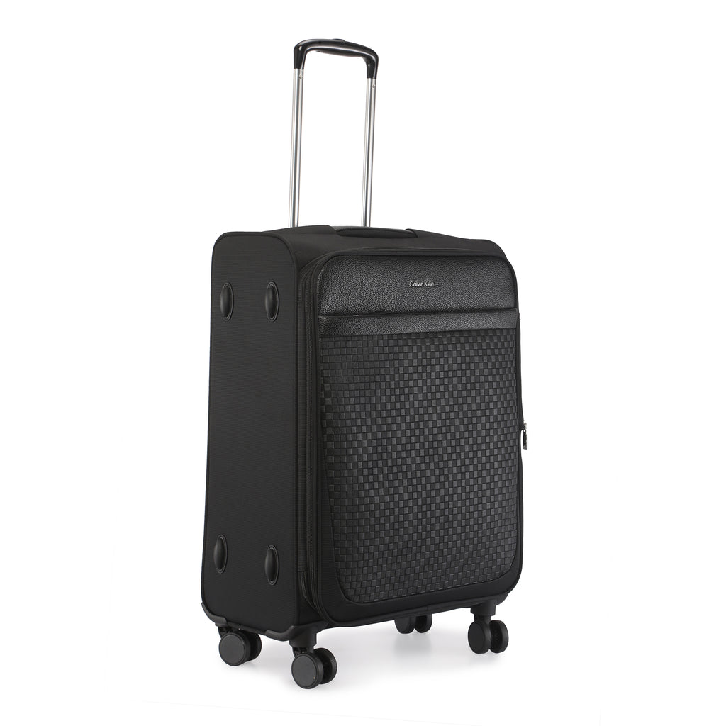 Calvin Klein CHECKI- IN Range Black Soft 24" Medium Luggage