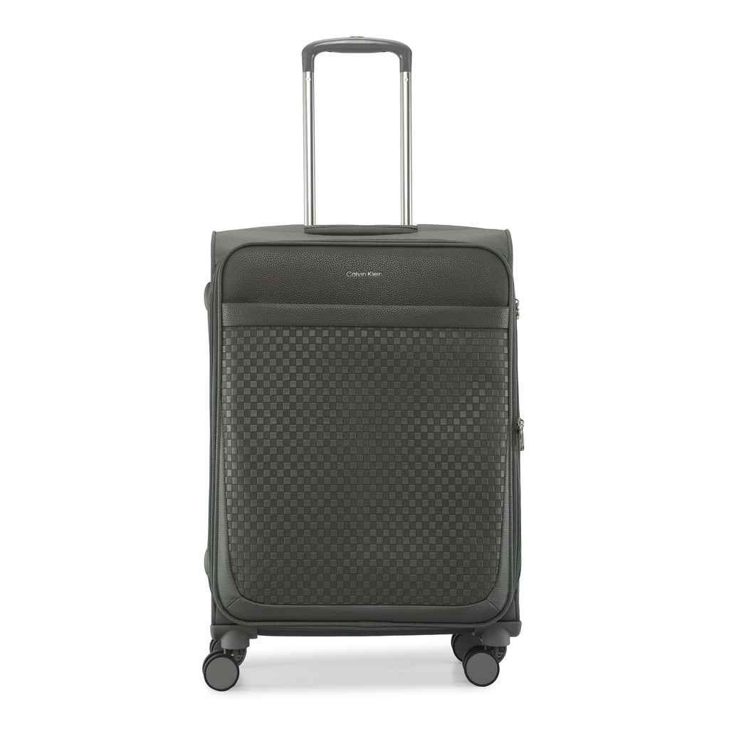 Calvin Klein CHECKI- IN Range Charcoal Soft 24" Medium Luggage