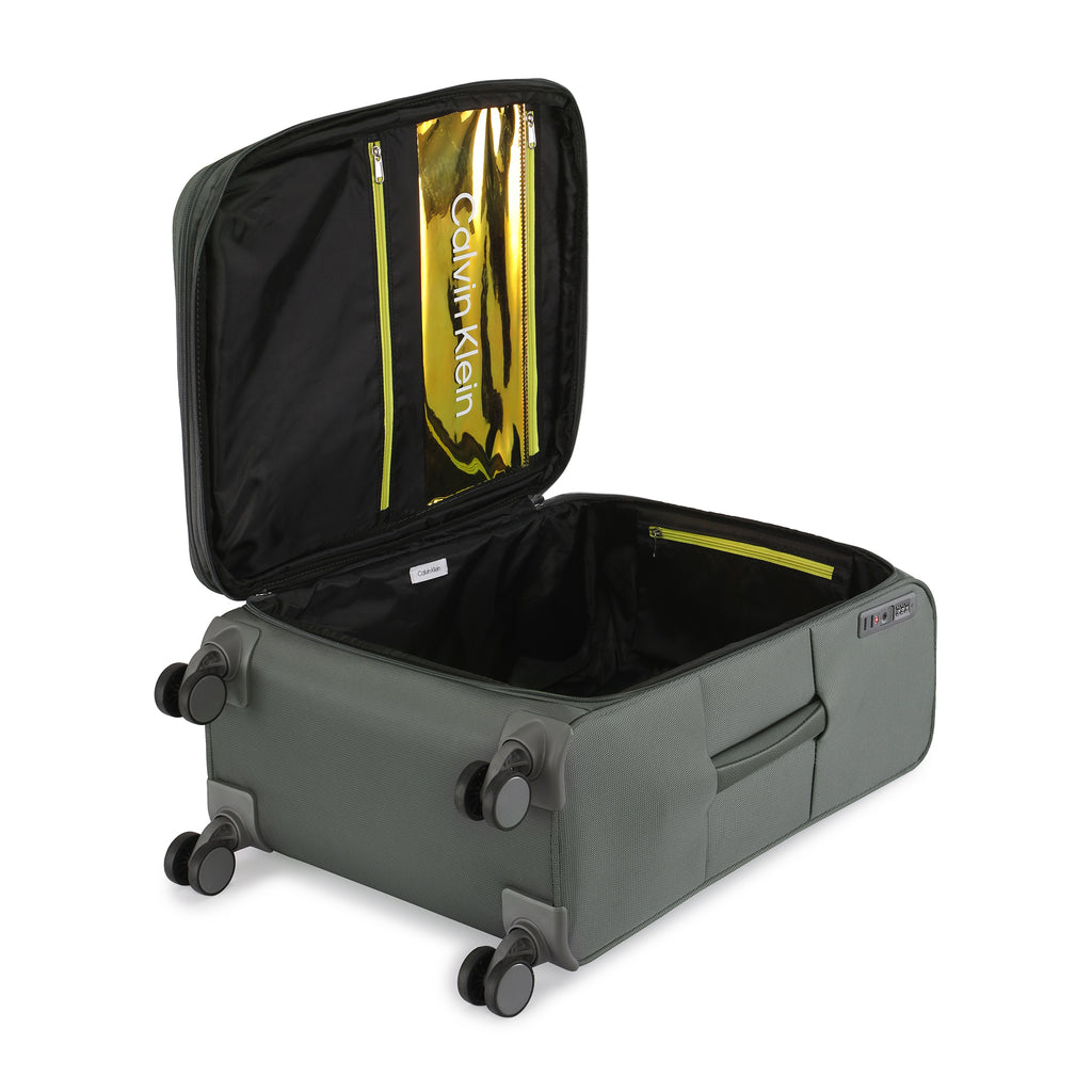 Calvin Klein CHECKI- IN Range Charcoal Soft 24" Medium Luggage