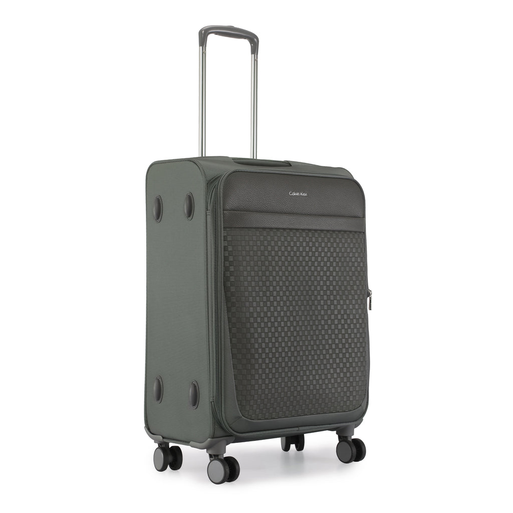 Calvin Klein CHECKI- IN Range Charcoal Soft 24" Medium Luggage