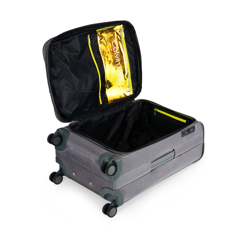 Calvin Klein ESCAPE Range Charcoal Soft 24" Medium Luggage