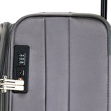 Calvin Klein ESCAPE Range Charcoal Soft 24" Medium Luggage