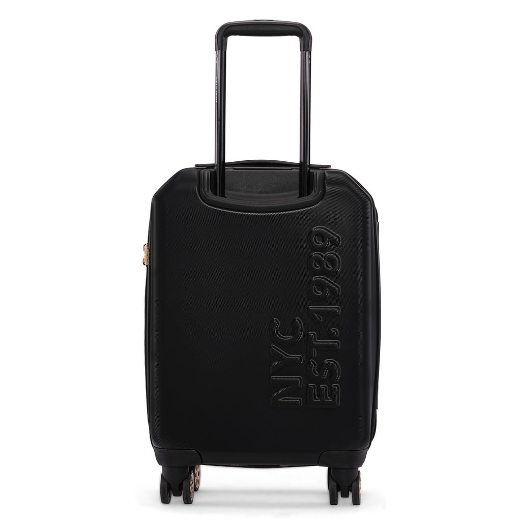 DKNY Clean Cut Range Black Hard 20" Cabin Luggage