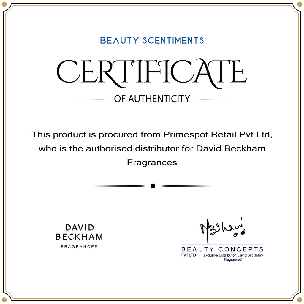 David Beckham Homme Eau de Toilette 75ml