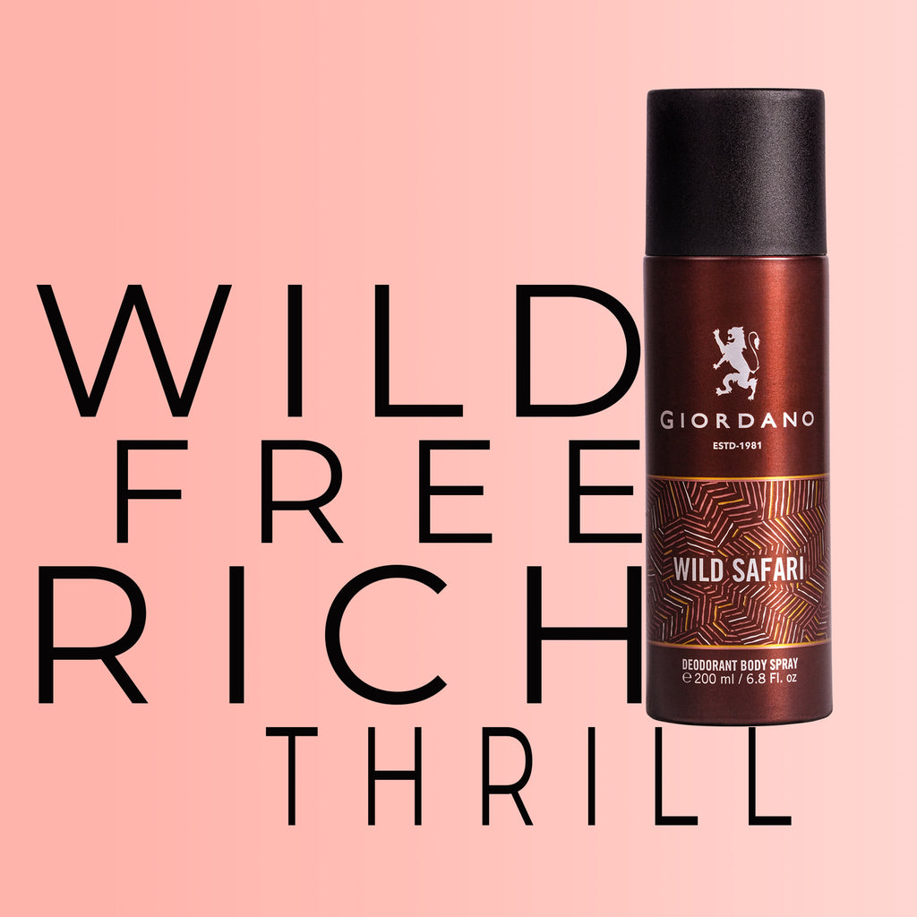Giordano Wild Safari Deodorant Spray 200ml