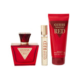 Guess Seductive Red For Women Set (Eau de Toilette 75ml + 15ml + Body Lotion 100ml + Pouch)