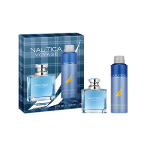 Nautica Voyage Set (Eau de Toilette 50ml + Deodorizing Body Spray 170ml)