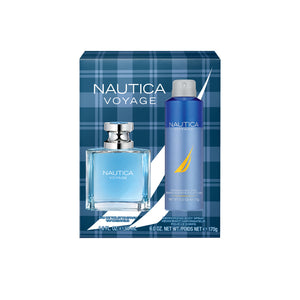 Nautica Voyage Set (Eau de Toilette 50ml + Deodorizing Body Spray 170ml)