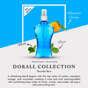 Dorall Collection Thunder Blue Fragrance Body Mist 236ml