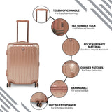 HEYS Xtrak Hard Cabin Rose Gold Luggage Trolley
