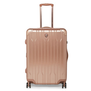 HEYS Xtrak Hard Medium Rose Gold Luggage Trolley