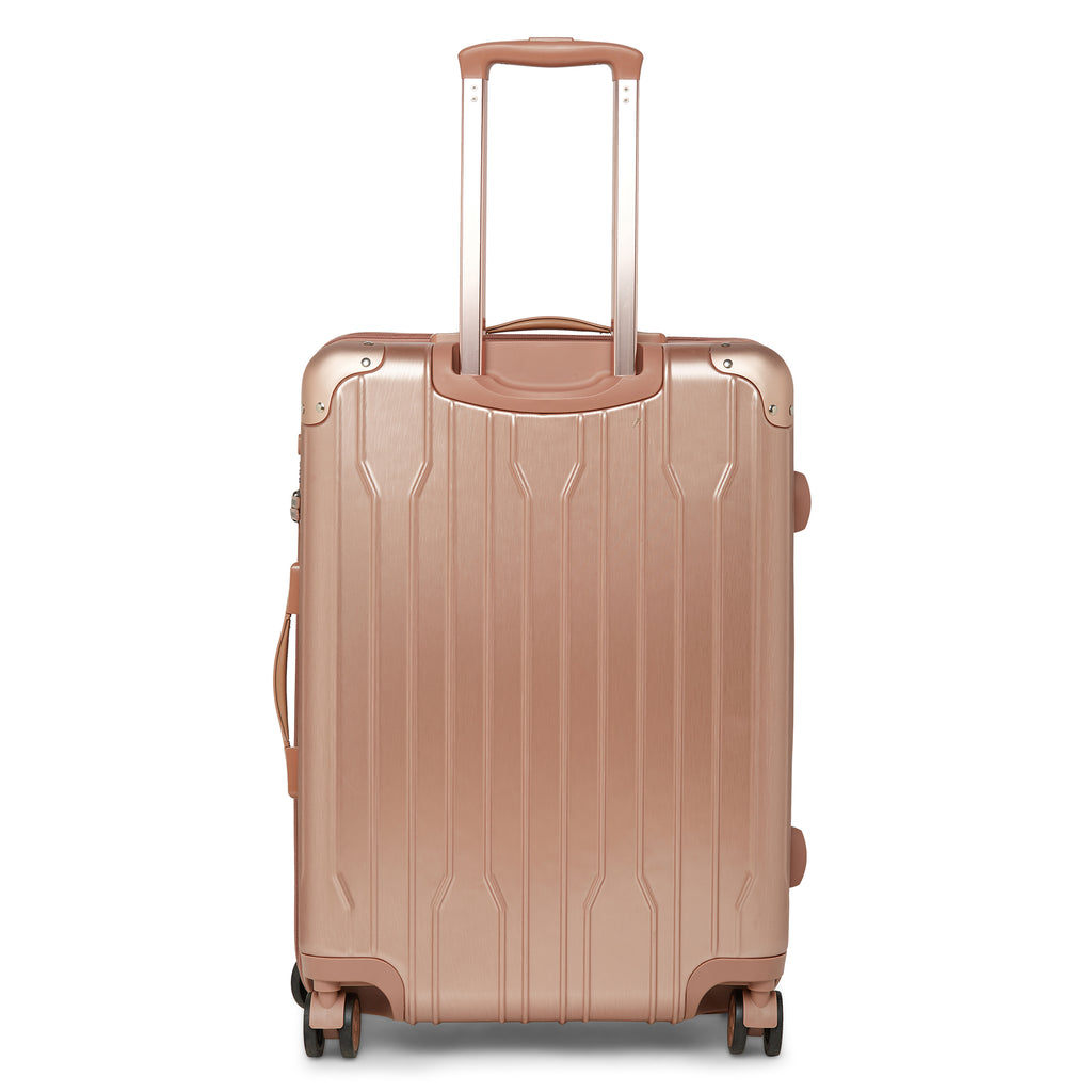 HEYS Xtrak Hard Medium Rose Gold Luggage Trolley