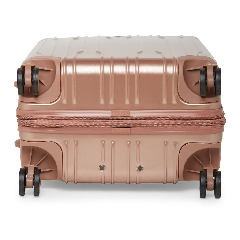 HEYS Xtrak Hard Medium Rose Gold Luggage Trolley