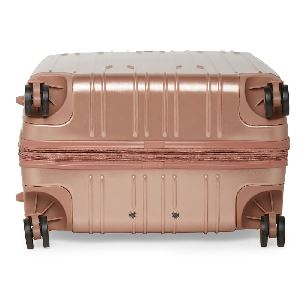 HEYS Xtrak Hard Large Rose Gold Luggage Trolley