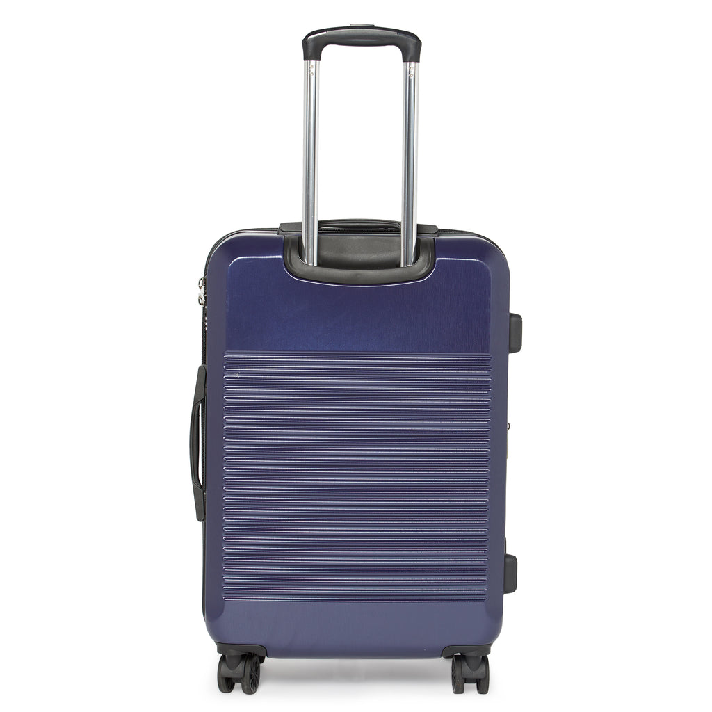 HEYS Terra-Lite Hard Medium Navy Luggage Trolley