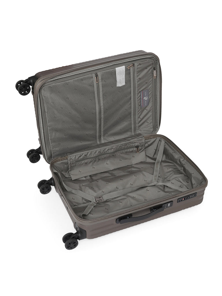 HEYS CHARGE-A-WEIGH Range Taupe Color Hard  Luggage