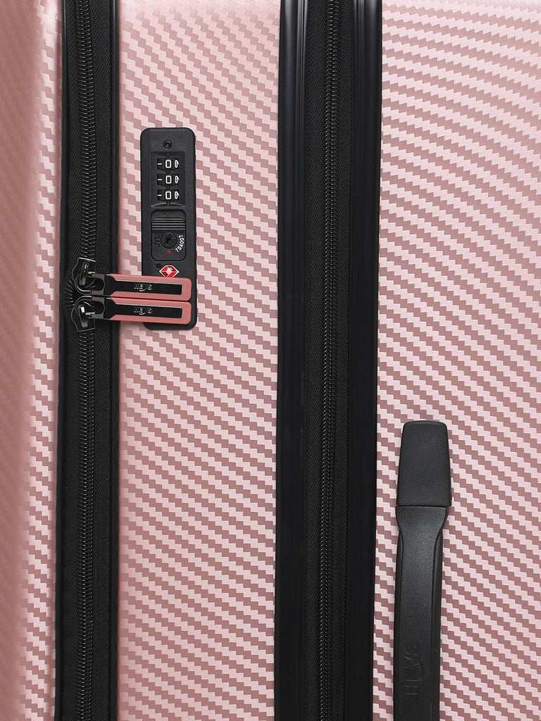 HEYS EZ ACCESS 2.0 Range Rose Gold Color Hard Luggage